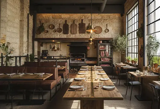 Интерьерная фотосъёмка ресторанов